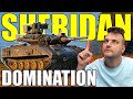 Total Domination with SHERIDAN in World of Tanks!