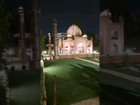 Taj Mahal in UP Darshan park| Part-2 #youtubeshorts #lucknowcity #updarshanpark #lucknowpark