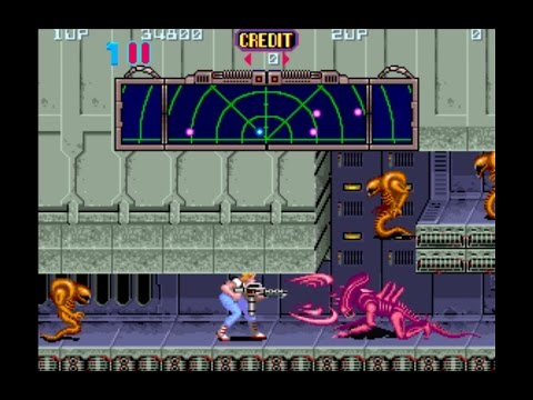 Lukozer Retro Game Review 261 - Aliens - Arcade Coin-Op