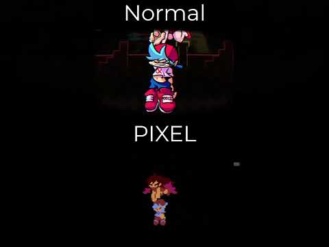 GF saving BF! /FNF MARIO MADNESS V2 (EDIT V2) (VERSION PIXEL VS NORMAL) (UPDATED BUILD) #shorts