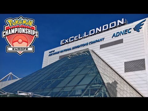 Mikey Opening Pokemon Packs at The Excel London Centre