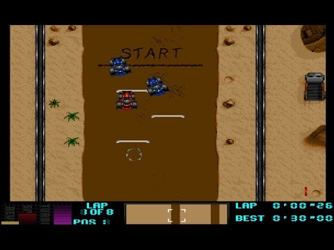 Lukozer Retro Game Review 203 - Overdrive - Commodore Amiga
