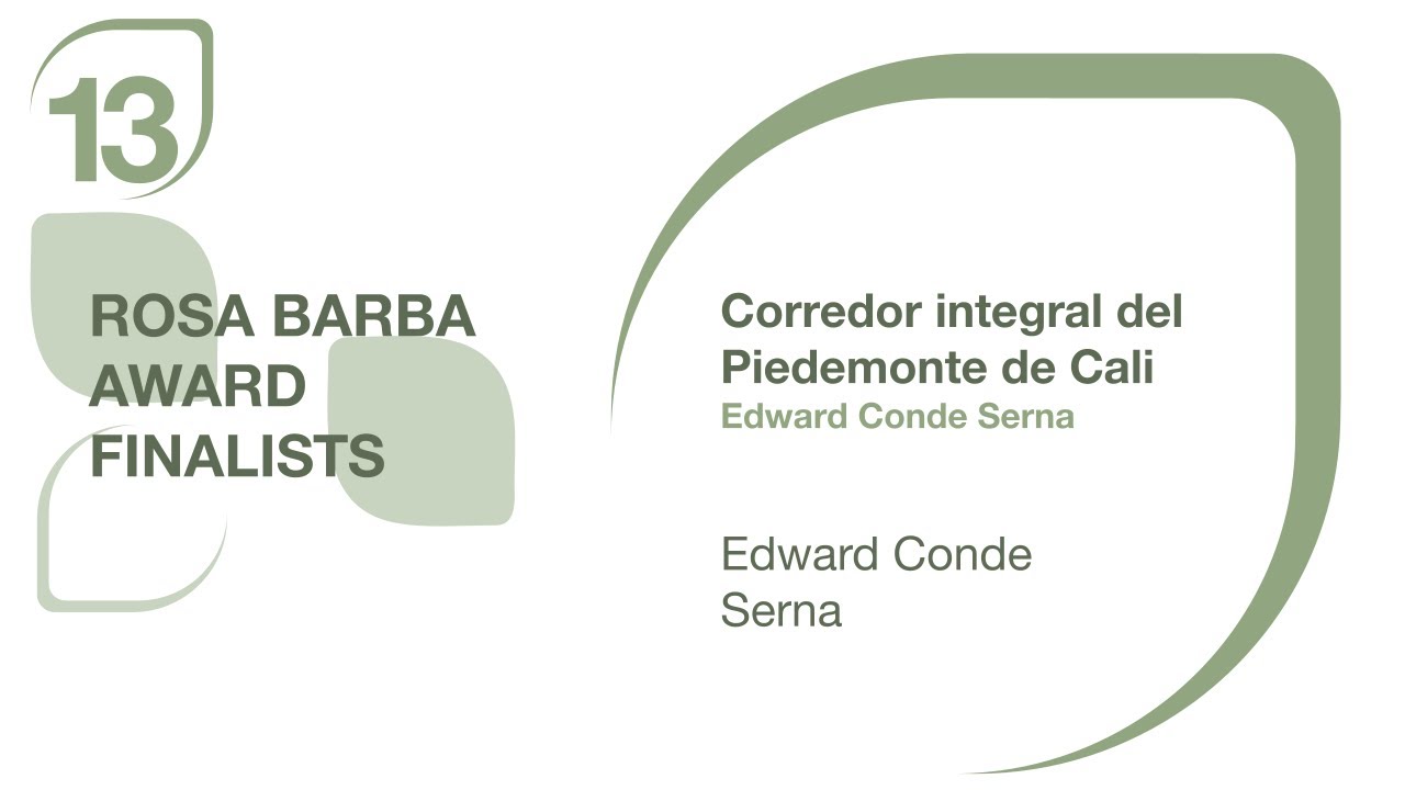 Edward Conde Serna · Corredor integral del Piedemonte de Cali — Ver en YouTube