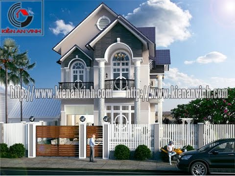 Mẫu thiết kế thi công xây dựng biệt thự mini đẹp