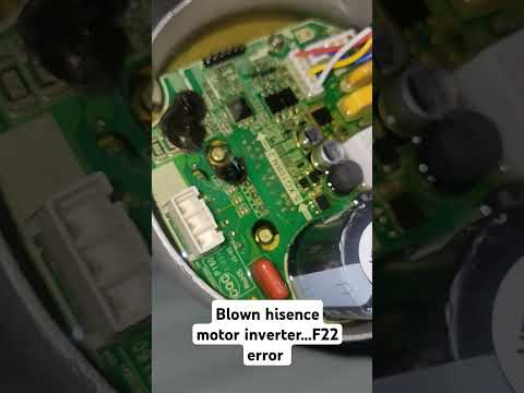 Faulty  hisence motor inverter/F22 error/Hisence washer repair center Nairobi #hisense #repair