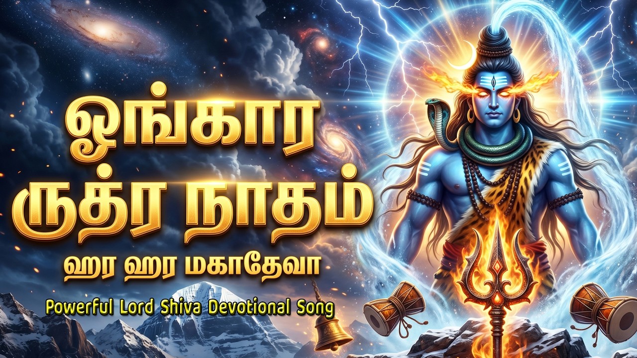 கேட்டவுடன் சிவ அருள் கிடைக்கும் | ஓங்கார ருத்ர நாதம்