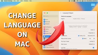 How To Change Language In MacBook? Mac OS Ventura | Macbook Air / Pro / iMac (2022)