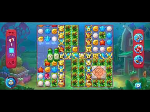 7595 Unlocking New Level #fishdom #playrix #Pretty Aqua Fishdom  ♒️🐟🐠