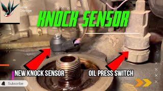 How to replace Knock Sensor Nissan Sentra 2000-2006