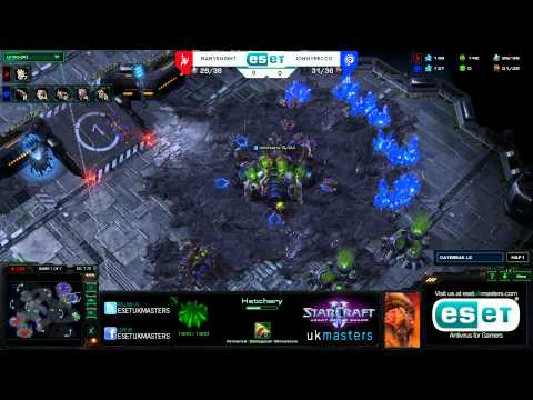 [P] BabyKnight vs [Z] JonnyRecco - ESET UK Masters Showdown Game 1 of 7