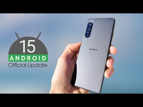Sony Xperia 5 IV Android 15 Update