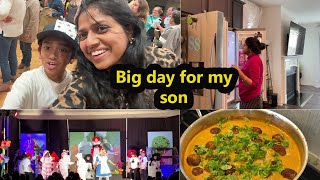 அமெரிக்கா School ANNUAL DAY CELEBRATION ~ So proud of my son ~ Day in my life video Family Traveler