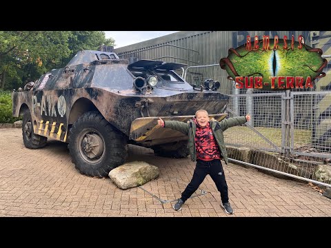 ALTON TOWERS - Nemesis Sub Terra Update Oct-22