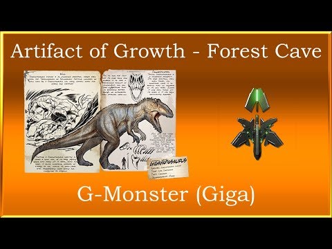Ark Extinction - Forest Cave - Artifact of Growth - Super Easy 100%