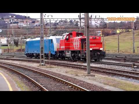 Rails & Trains Movements Chiasso Sorting (2nd part)