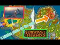 Jurassic Survival island ark 2.HD A hidden place on the map | gurosaurus and suchomimus