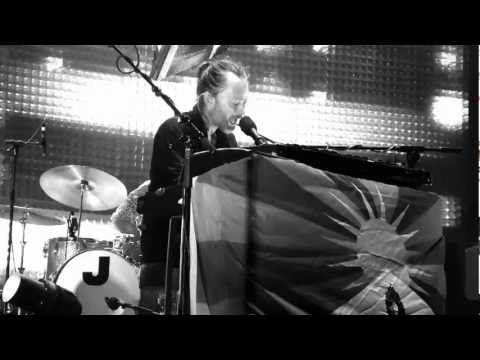 Radiohead Everything In Its Right Place (Intro Unravel by Bjork) Bercy Paris 2012