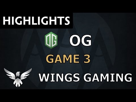OG vs Wings Gaming [FINALS Game 3] The Summit 5 - Dota Highlights