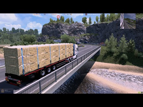 RJL Scania R v21.4.24 | ETS2 1.40 RoExtended2.9.5 base map combo | (F) Bourges - Montpellier | 1440p