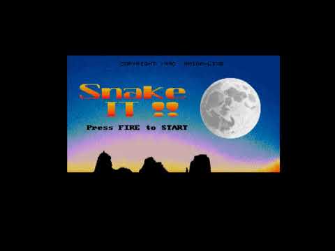 AMAZING RARE Amiga Music - Snake IT! (1990) SYNTHWAVE Retro Vgm