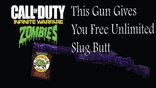 This Gun Gives Unlimited Slug Butt DMR-1 Best Gun Variant Call Of Duty Infinite Warfare Zombies