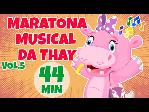 Maratona Musical da Thay Vol. 5 - Giramille 44 min | Desenho Animado Musical