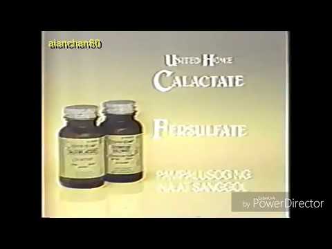 1990 United Home Calactate and Fersulfate TVC