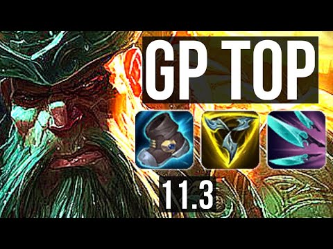 GANGPLANK vs KARMA (TOP) | 9/0/9, 1100+ games, 1.5M mastery, Legendary | BR Grandmaster | v11.3