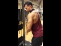 triceps workout young bodybuilder 97kg