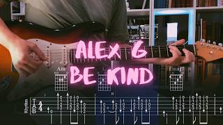 Alex G - BE KIND Guitar Tutorial (Tabs)
