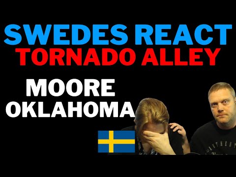 This was too hard....Swedish couple reacts to Tornado Alley - Real Time Tornado: Moore, Oklahoma