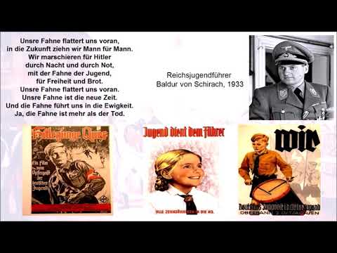 Glog: Analyse von "Unsre Fahne flattert uns voran" (Lied der Hitler-Jugend)