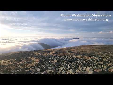 Undercast at Sunset Timelapse