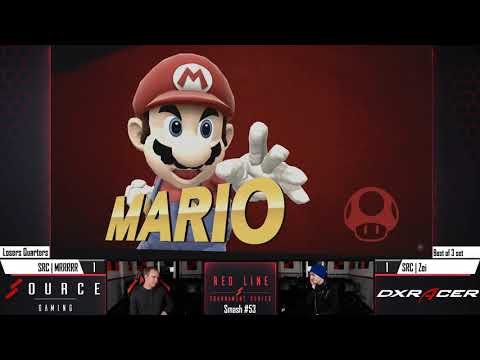 Red Line Smash 53 - SRC | MRRRR (Mario) Vs. SRC | Zei (Fox)