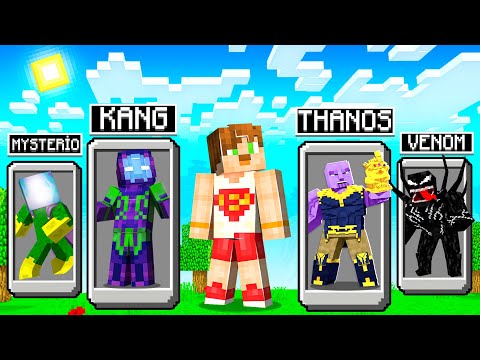 Minecraft SÜPER KAHRAMAN ŞANS BLOKLARI AÇIYORUZ