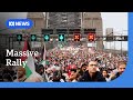 Police Praise Themselves For Handling Of Sydney Harbour Bridge Pro Palestinian March ABC NEWS