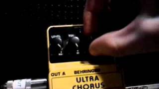 Video thumbnail for Behringer UC100 Ultra Chorus pedal demo by Jedidiah Calhoun