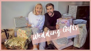 Opening all our WEDDING GIFTS || Mr &amp; Mrs Thomas