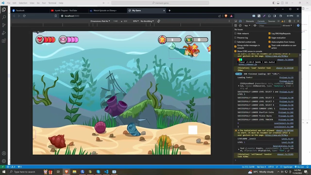 Phaser 3 simple responsive code for mobile devices