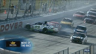 Monster Energy NASCAR Cup Series 2017. Dover Spring Race. Last Lap