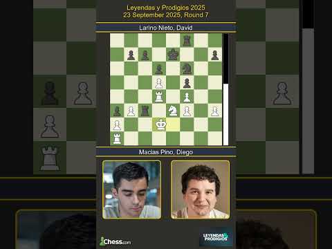 🇪🇸 Diego Macias Pino vs David Larino Nieto 🇪🇸 | Leyendas y Prodigios 2025 | Round 7
