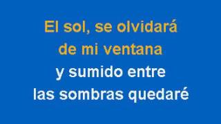 Pablo Montero   Que Voy a Hacer Sin Tí Karaoke