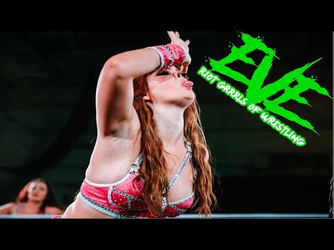 4 on 4 in EVE 8 Woman Tag Team Match | EVE Women's Wrestling