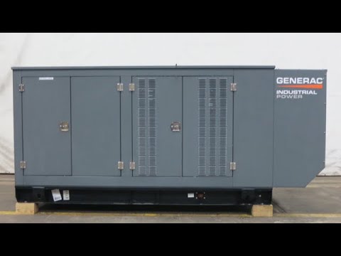 Generac MG200 - 200 kW natural gas generator, EPA certified engine, 124 Hrs, Yr 2014 - CSDG # 2809