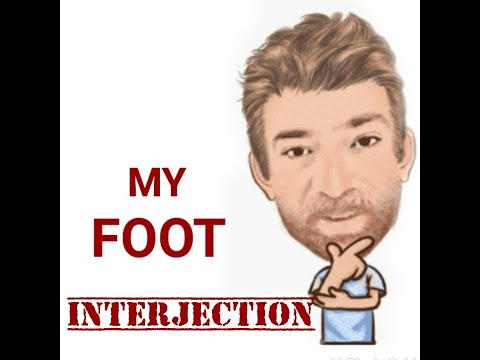 Why Do People Say My Foot? Interjections (115) My Foot - Origin - English Tutor Nick P