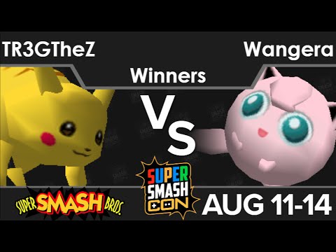SSC16  - SSBMTL | TR3GTheZ (Pikachu) vs Wangera (Jigglypuff) Winners - SSB64