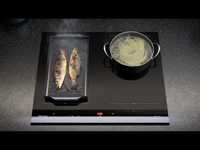 Hisense 60cm 4 Zone Induction Hob with Area Flex