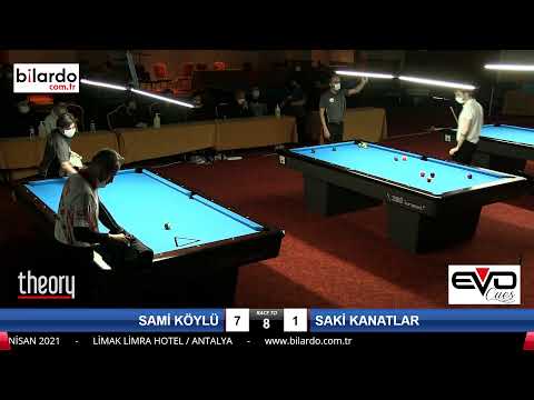 SAMİ KÖYLÜ & SAKİ KANATLAR Bilardo Maçı - 