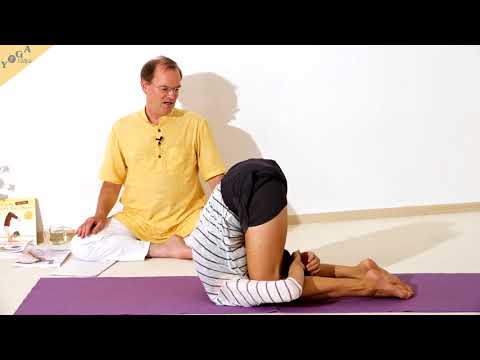 Pflug mit gebeugten Knien neben den Ohren - Yoga Asana Lexikon