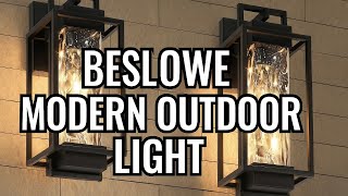 BESLOWE MODERN HIGH QUALITY OUTDOOR LIGHTS